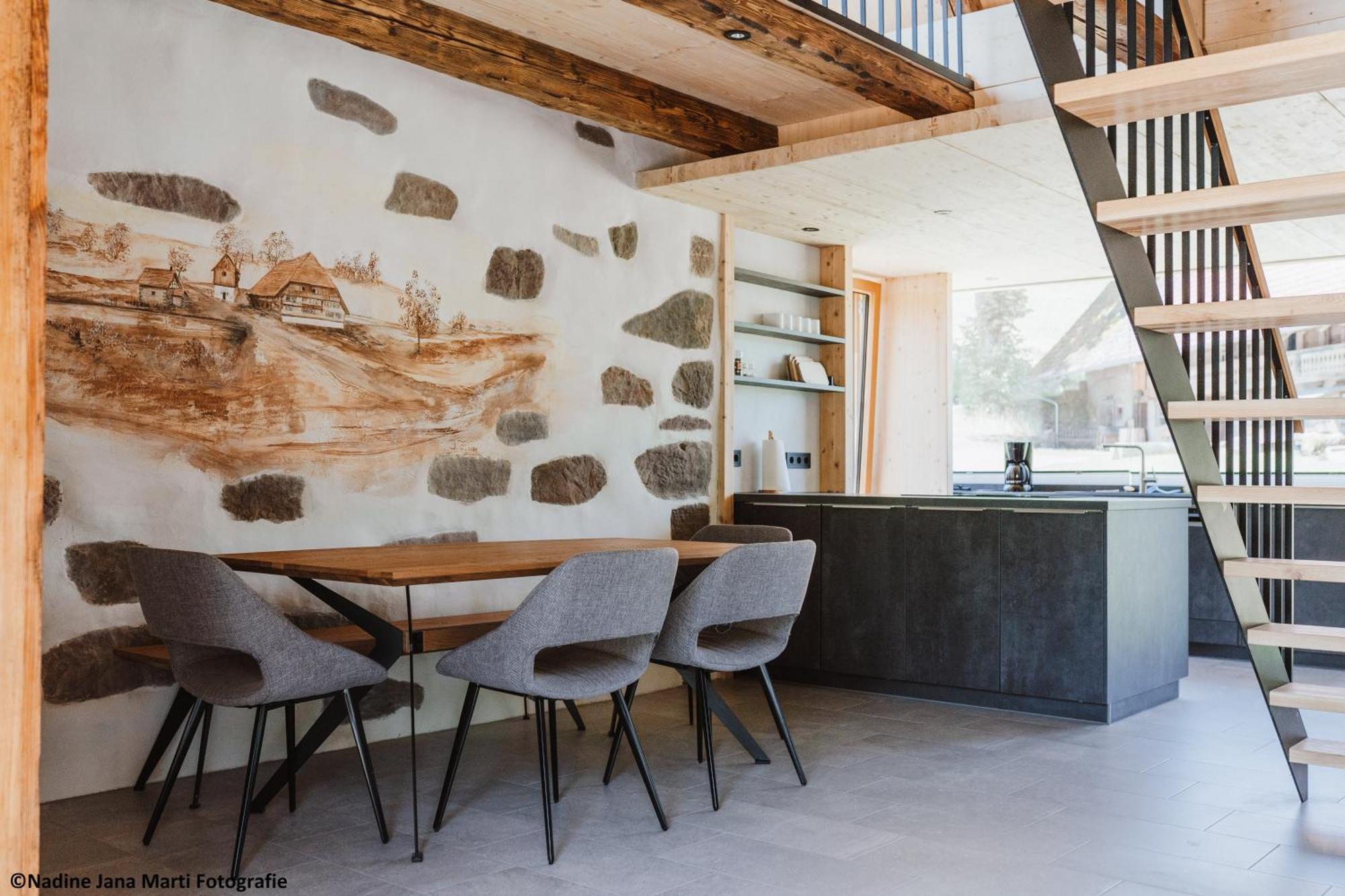 ホルンベルク Ferienhaus Im Schwarzwald Am See "Backhaeusle"ヴィラ エクステリア 写真
